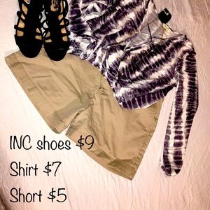 Classic Tie dye top and short outfit